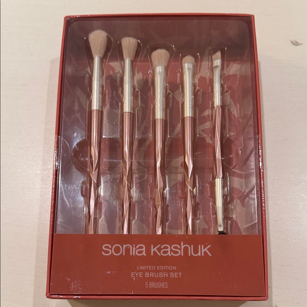 Sonia Kashuk Rose Gold Eye Brush Collection